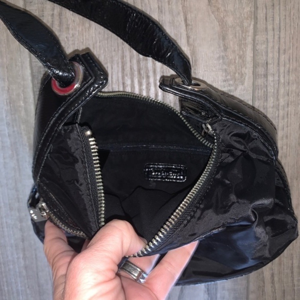 AUTHENTICATED Givenchy black monogram hobo bag shoulder RARE - Picture 9 of 14